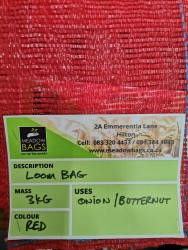 3Kg Loom Bag (Red, Red/Orange)